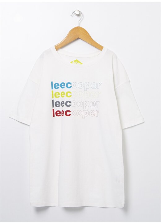 Lee Cooper Beyaz Erkek Çocuk T-Shirt 222 LCB 242005 BERT ERKEK T-SHIRT 1