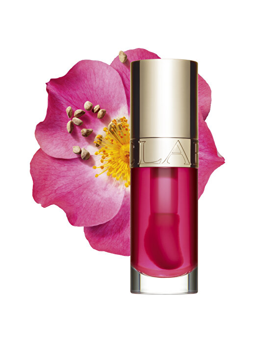 Clarins Lip Comfort Oil Dudak Bakım Yağı - 04 Rosewood 1