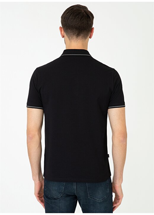 Pierre Cardin Siyah Erkek T-Shirt G021GL011.000.1431626 3