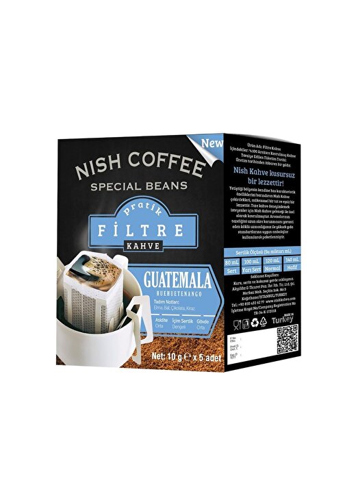 Nish Pratik Filtre Kahve Guatemala 1