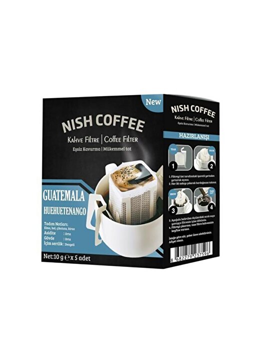 Nish Pratik Filtre Kahve Guatemala 4
