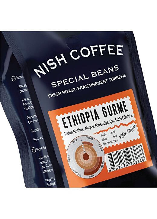 Nish Gurme Seri Etiyopya 250 Gr Kahve 3