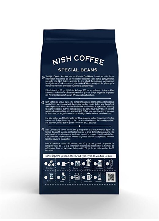 Nish Gurme Seri Etiyopya 250 Gr Kahve 4