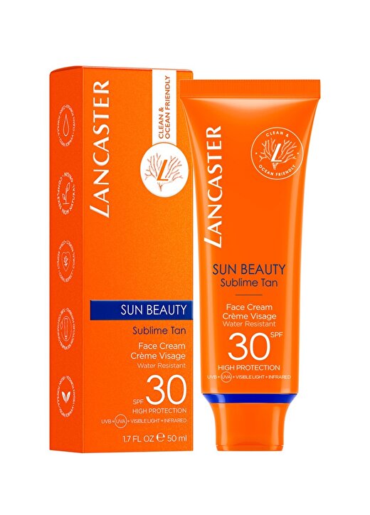 Lancaster Sun Beauty Face Cream SPF30 50 Ml 2