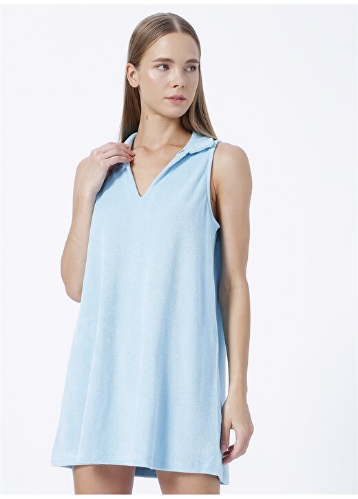 Penti Açık Mavi Kadın Plaj Elbisesi PLECMQWT22IY 3