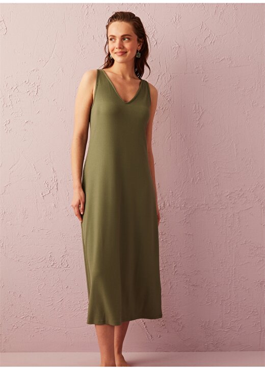 Penti Yeşil Kadın Plaj Elbisesi PLG4W65M22IY 1
