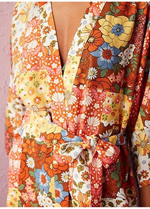 Penti Penti PLYK40Y822IY Çok Renkli Kadın Kimono Kimono 3