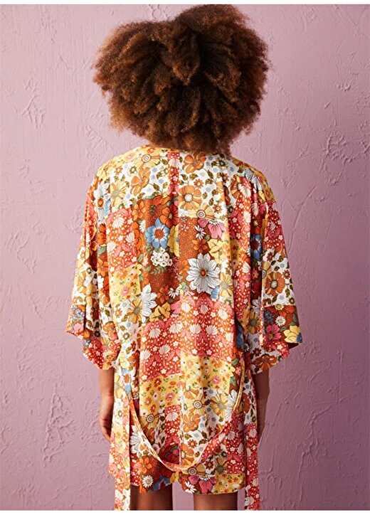 Penti Penti PLYK40Y822IY Çok Renkli Kadın Kimono Kimono 4