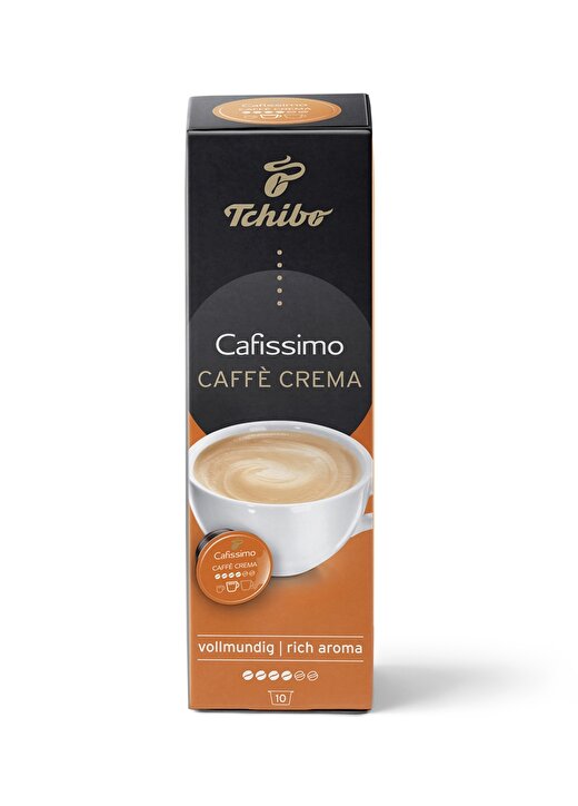 Tchibo Cafissimo Caffé Crema Rich Aroma10'lu Kapsül Kahve 1