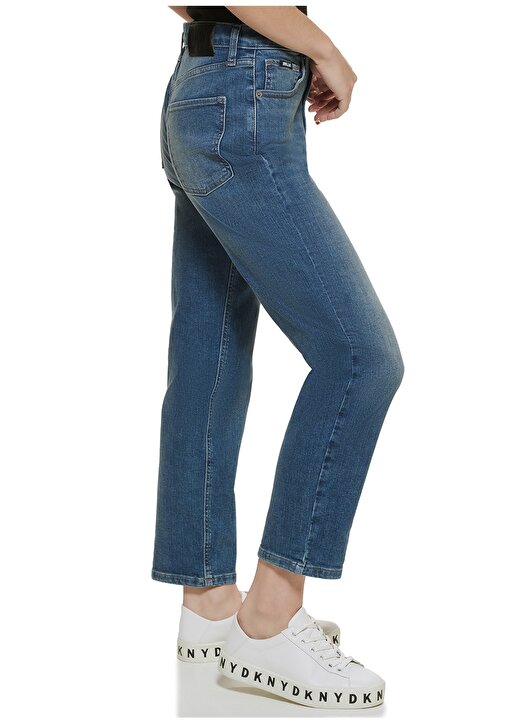 Dkny Jeans Yüksek Bel Regular Straight Kadın Denim Pantolon E2RK0780 2