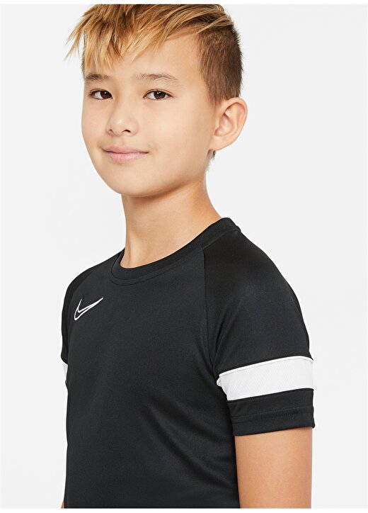 Nike Siyah Erkek Çocuk Bisiklet Yaka T-Shirt CW6103-010 Y NK DF ACD21 TOP SS 3