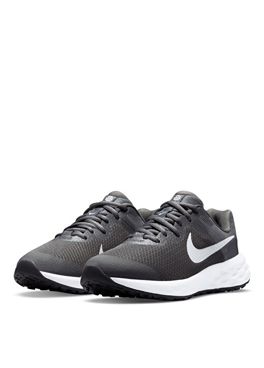 Nike DD1096-004 Nikerevolution6nn(Psv) Siyah - Gri - Gümüş Erkek Çocuk Yürüyüş Ayakkabısı 1