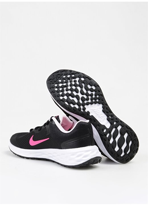 Nike DD1096-007 Revolution 6 Nn (Gs) Siyah - Gri - Gümüş Erkek Çocuk Yürüyüş Ayakkabısı 3
