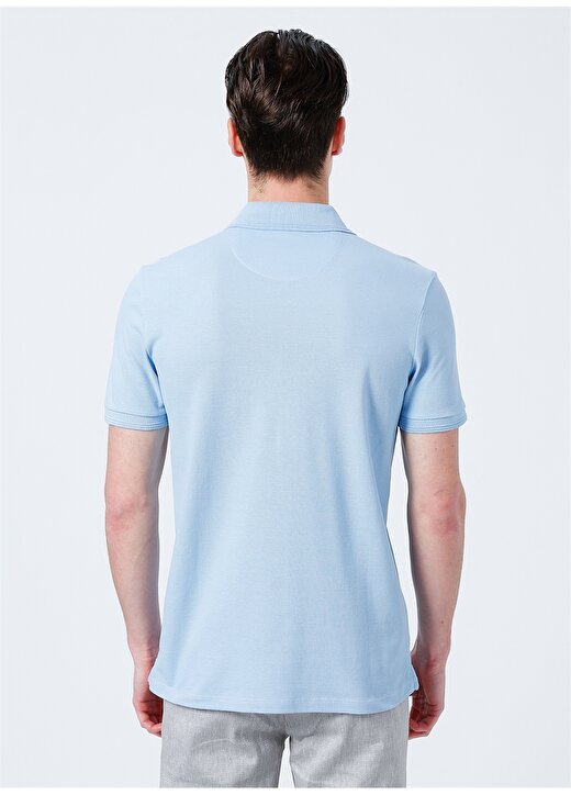 Beymen Business Polo Yaka Açık Mavi Erkek Polo T-Shirt 4B4822200001 4