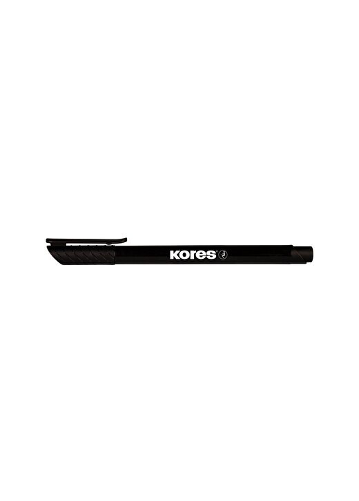 Kores Siyah Kalem Fiber Uçlu Kalem - Siyah 1