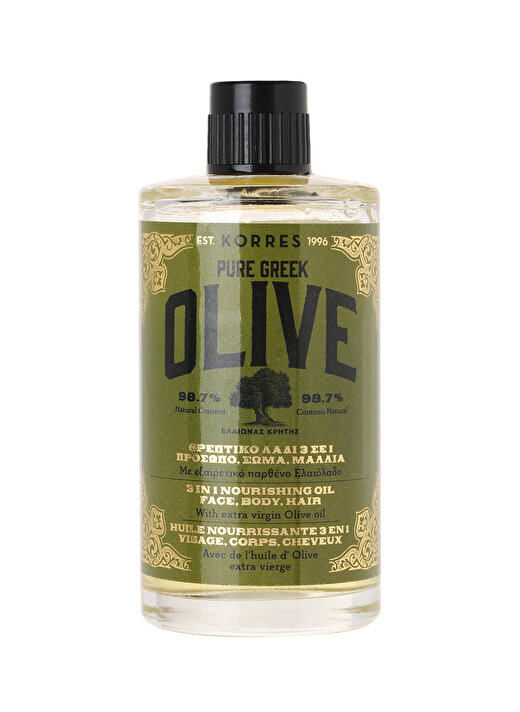 Korres Olive 3in1 Nourishing Oil 100 ml 1