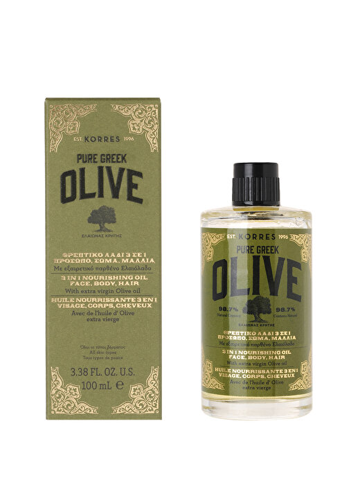 Korres Olive 3in1 Nourishing Oil 100 ml 3