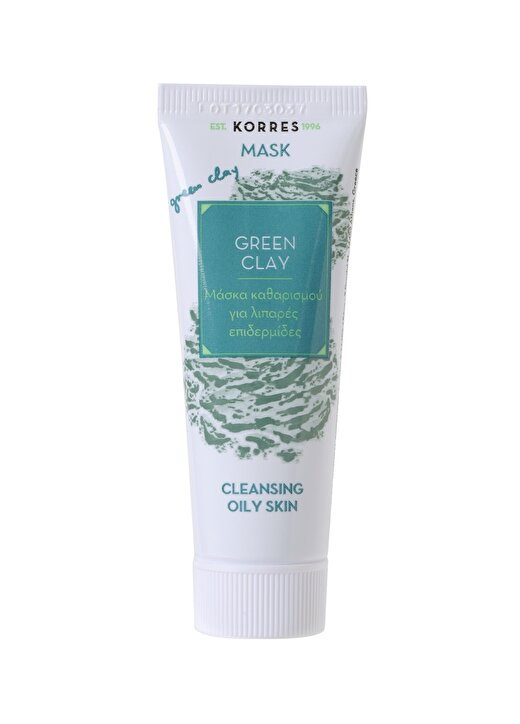 Korres Green Clay Deep Cleansing Mask 18 Ml 1