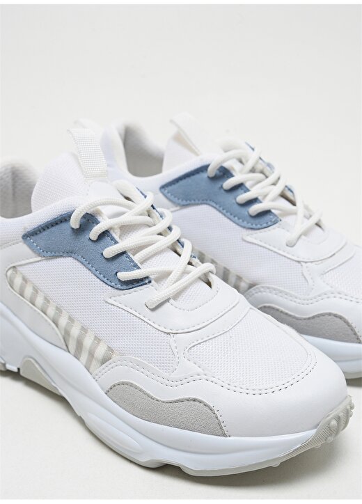 F By Fabrika Beyaz Kadın Sneaker 4