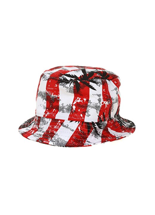 Fonem Kırmızı - Beyaz Bucket Şapka FO 7066 1
