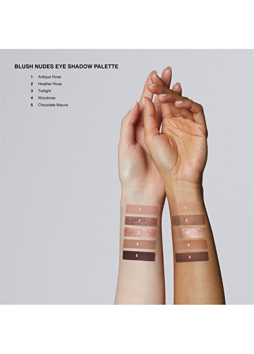 Bobbi Brown New Nudes Palette X5 - Blush Nudes Göz Farı 3
