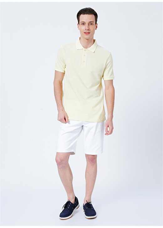 Beymen Business Polo Yaka Sarı Erkek Polo T-Shirt 4B4822200001 2