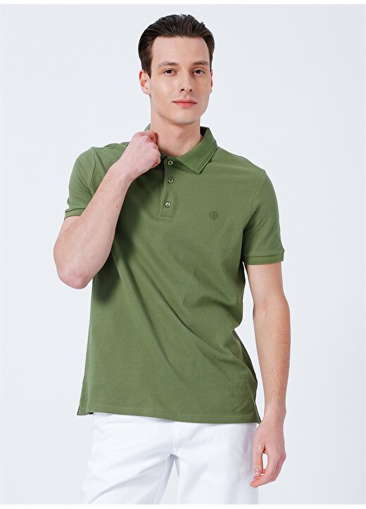 Beymen Business Polo Yaka Yeşil Erkek Polo T-Shirt 4B4822200001 1