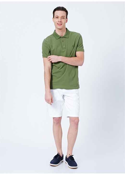 Beymen Business Polo Yaka Yeşil Erkek Polo T-Shirt 4B4822200001 2