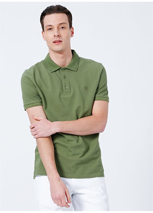 Beymen Business Polo Yaka Yeşil Erkek Polo T-Shirt 4B4822200001 3