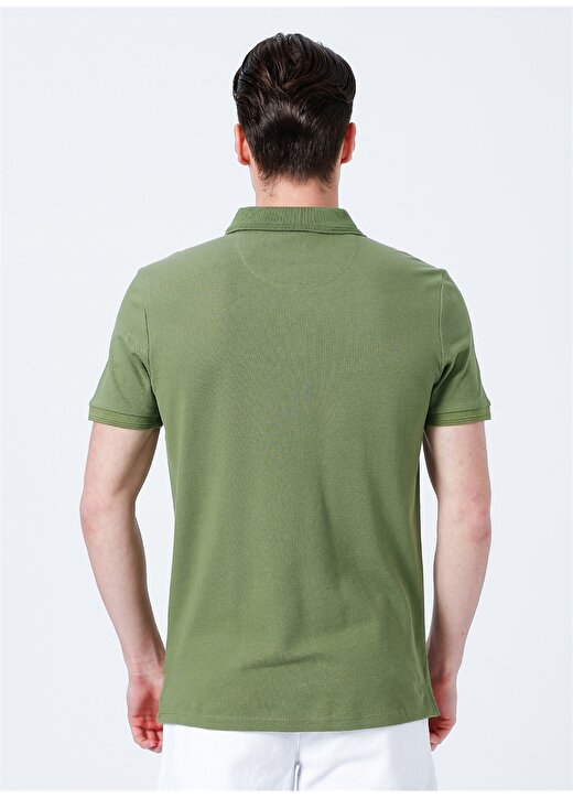 Beymen Business Polo Yaka Yeşil Erkek Polo T-Shirt 4B4822200001 4