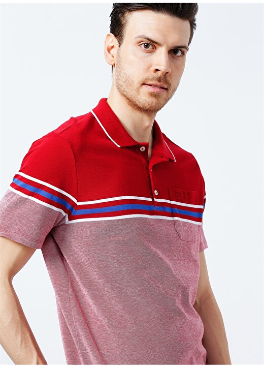 Privé Polo Yaka Kırmızı Erkek Polo T-Shirt 4BX482220001 1