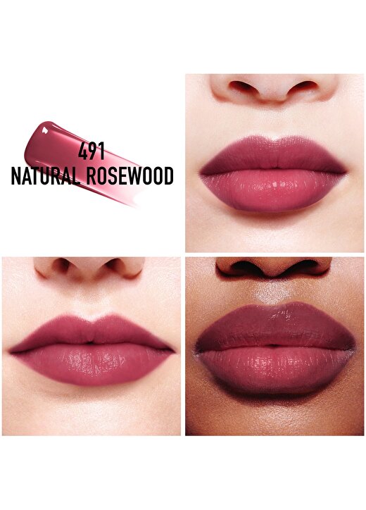 Dior Addict Lip Tint Lip Tint 24H Likit Ruj 491 Natural Rosewood 2