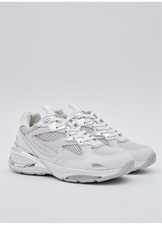 KARL LAGERFELD Beyaz - Gümüş Kadın Sneaker KL63110 2