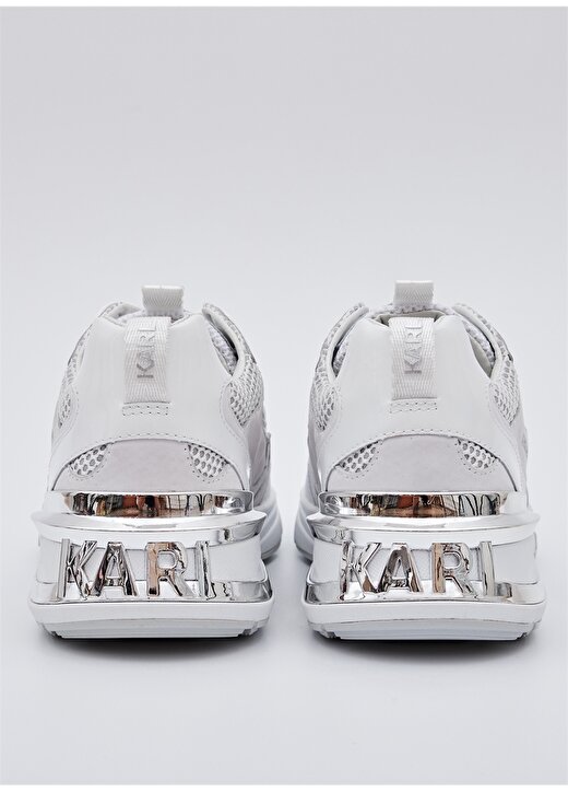 KARL LAGERFELD Beyaz - Gümüş Kadın Sneaker KL63110 3