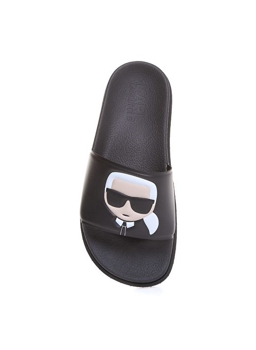 KARL LAGERFELD Siyah Kadın Terlik KL80975 4