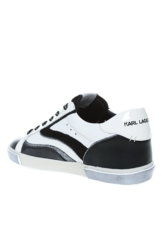 KARL LAGERFELD Siyah - Beyaz Kadın Sneaker KL60134 2