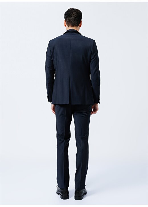 Kip Tkm-2349 Mono Yaka Modern Fit Lacivert Erkek Takım Elbise 4
