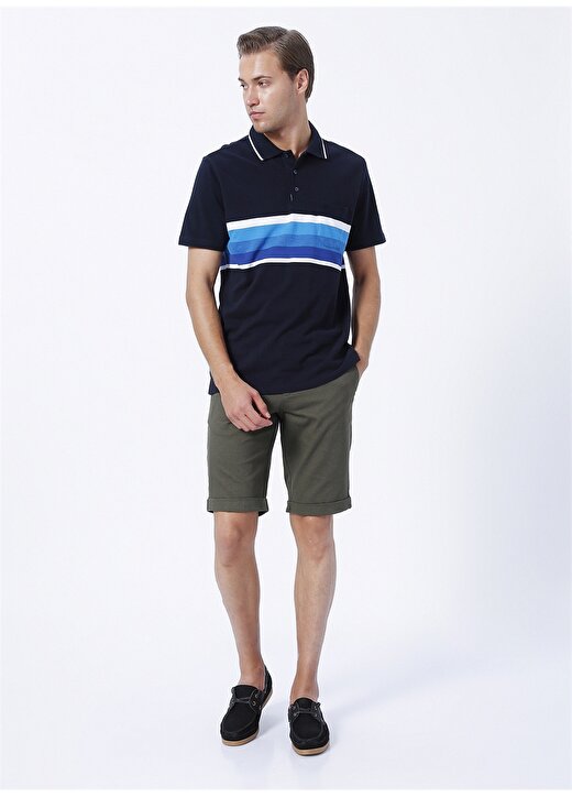 Privé Polo Yaka Lacivert - Mavi Erkek Polo T-Shirt 4BX482220014 2