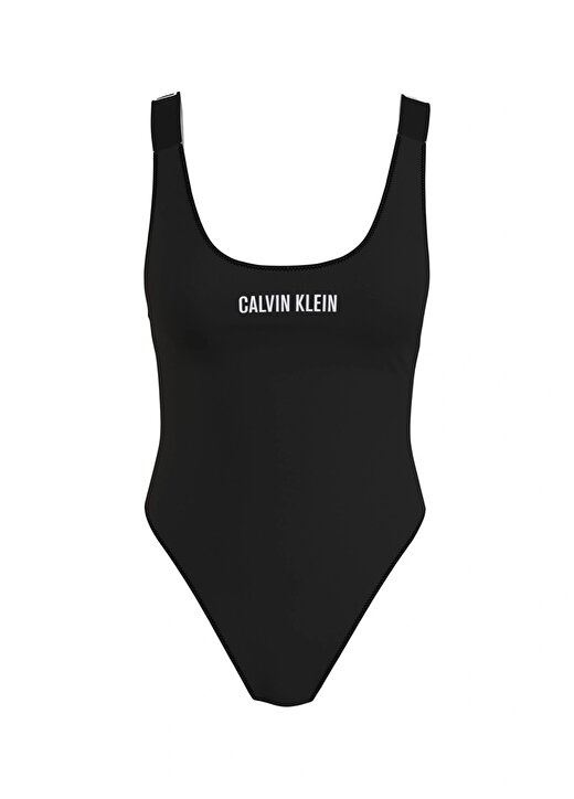 Calvin Klein KW0KW01599BEH Siyah Kadın Mayo 1