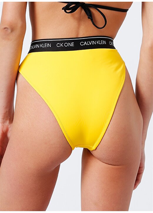 Calvin Klein Sarı Kadın Bikini Alt KW0KW01707ZGT 4