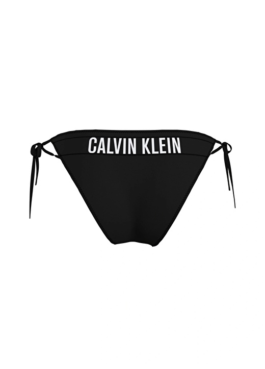 Calvin Klein Siyah Kadın İpli Bikini Alt KW0KW01858BEH 4