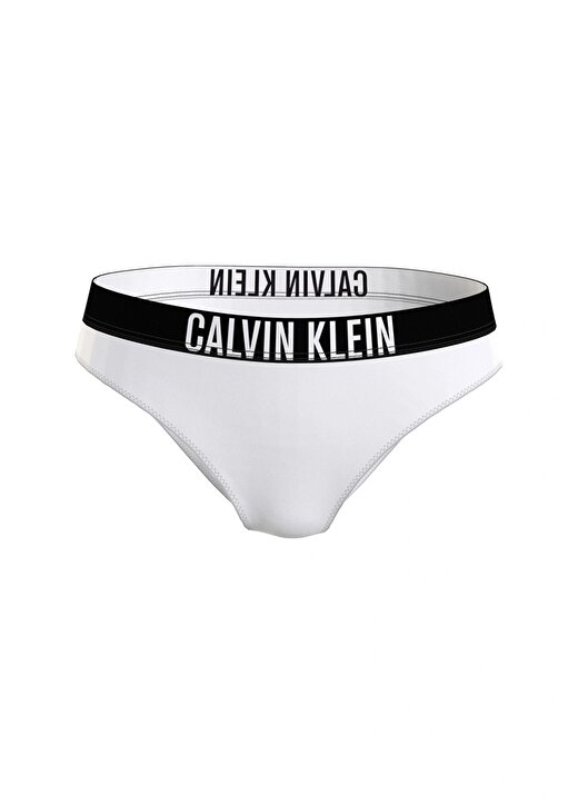 Calvin Klein KW0KW01859YCD Beyaz Kadın Bikini Alt 1