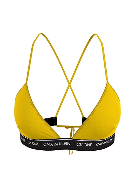 Calvin Klein Sarı Kadın Bikini Üst KW0KW01758ZGT 1