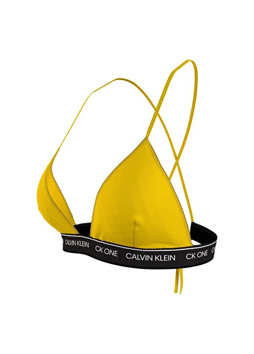 Calvin Klein Sarı Kadın Bikini Üst KW0KW01758ZGT 2