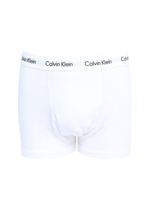 Calvin Klein Beyaz Erkek Boxer 0000U2662G 100 2