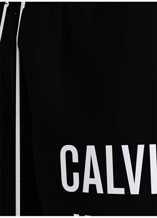 Calvin Klein Siyah Erkek Şort Mayo KM0KM00744 BEH 4