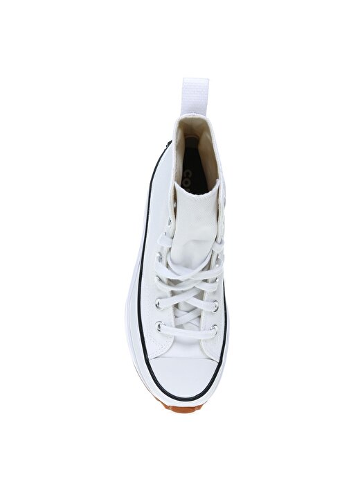 Converse Beyaz - Siyah Kadın Kanvas Lifestyle Ayakkabı 166799C 4