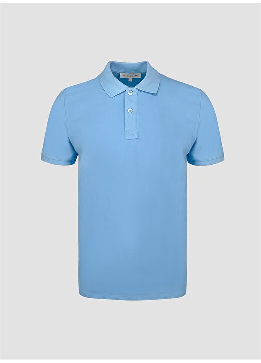 Ultramarine Mavi Erkek T-Shirt 1