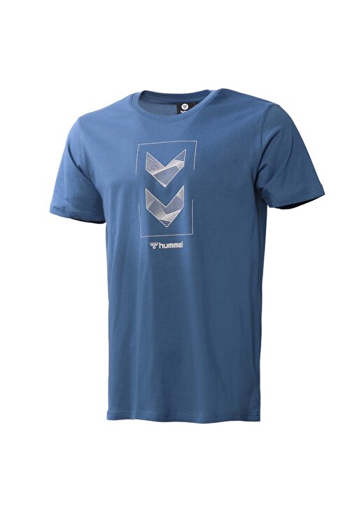Hummel NASO Mavi Erkek T-Shirt 911599-7954 1