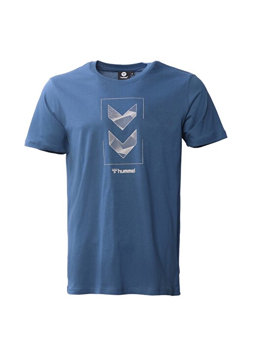 Hummel NASO Mavi Erkek T-Shirt 911599-7954 2